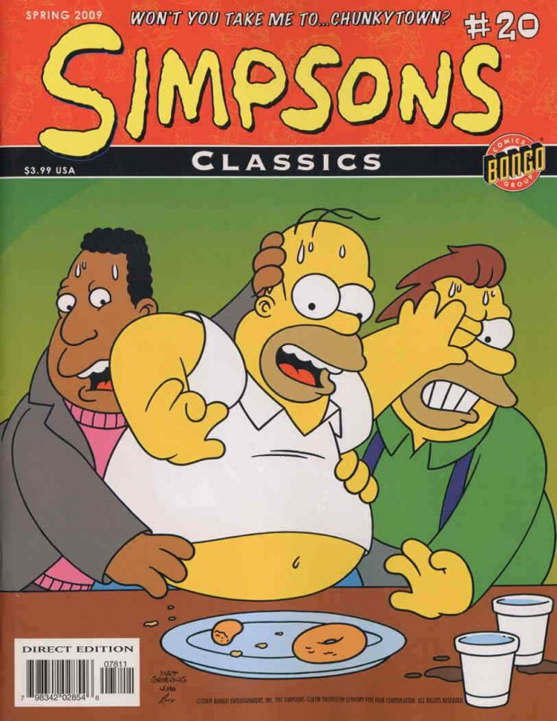 Simpsons Classics #20 VF/NM; Bongo | we combine shipping 