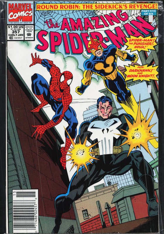 The Amazing Spider-Man #357 (1992) Spider-Man