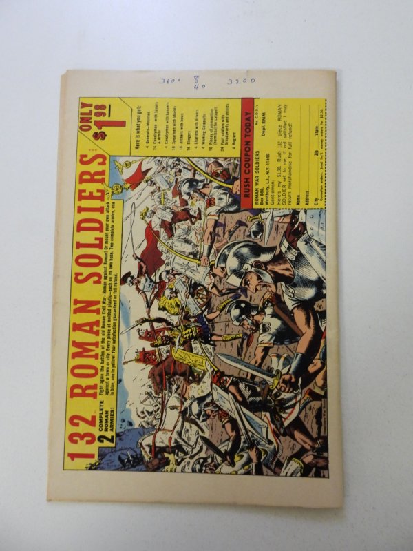 Iron Man #3 (1968) VG condition ink back cover