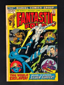 Fantastic Four #123 (1972) Silver Surfer vs Fantastic Four