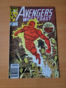 West Coast Avengers #50 ~ DOLLAR BIN ~ 1989 Marvel Comics 