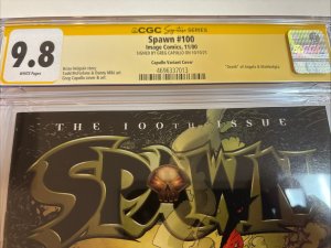 Spawn (2000) # 100 (CGC 9.8 SS) Signed Greg Capullo * Image Comics