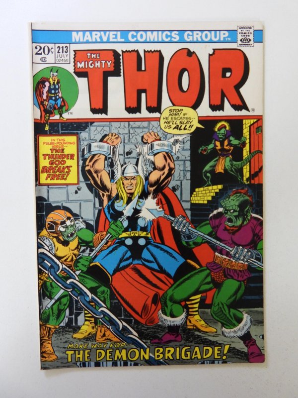 Thor #213 (1973) VF- condition