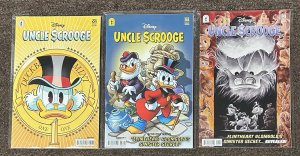 Uncle Scrooge #1,2,3 NM Set Fantagraphics Disney Comics