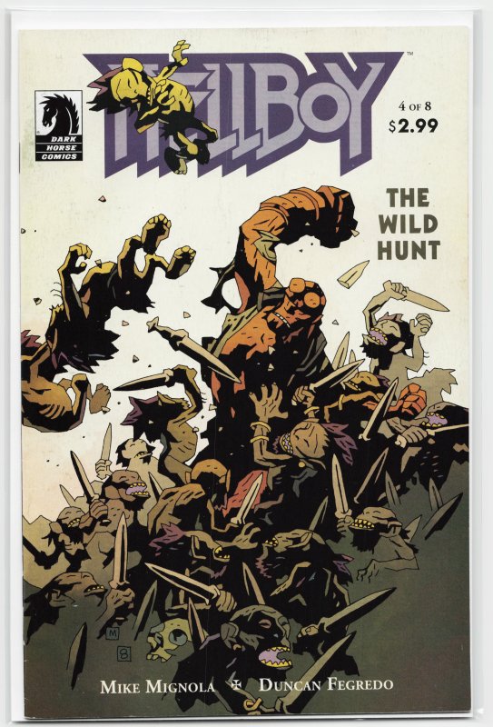 Hellboy: The Wild Hunt #4 (2009) Hellboy