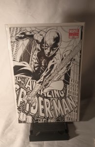 The Amazing Spider-Man #601 Second Print Cover (2009)