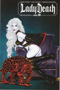 Lady Death # 20 Lava Leopard Limited to 850 Variant Cover Edition !!!   NM 