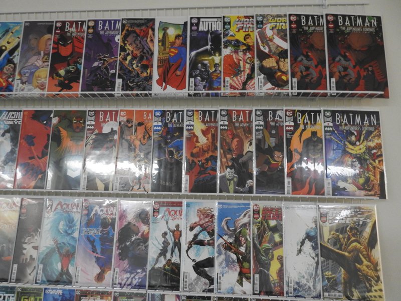 Huge Lot of 130+ Comics W/ Batman,  Aquaman, Worlds Finest Avg. VF Condition!