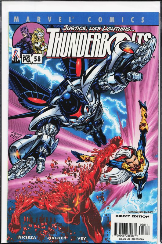 Thunderbolts #58 (2002) Thunderbolts