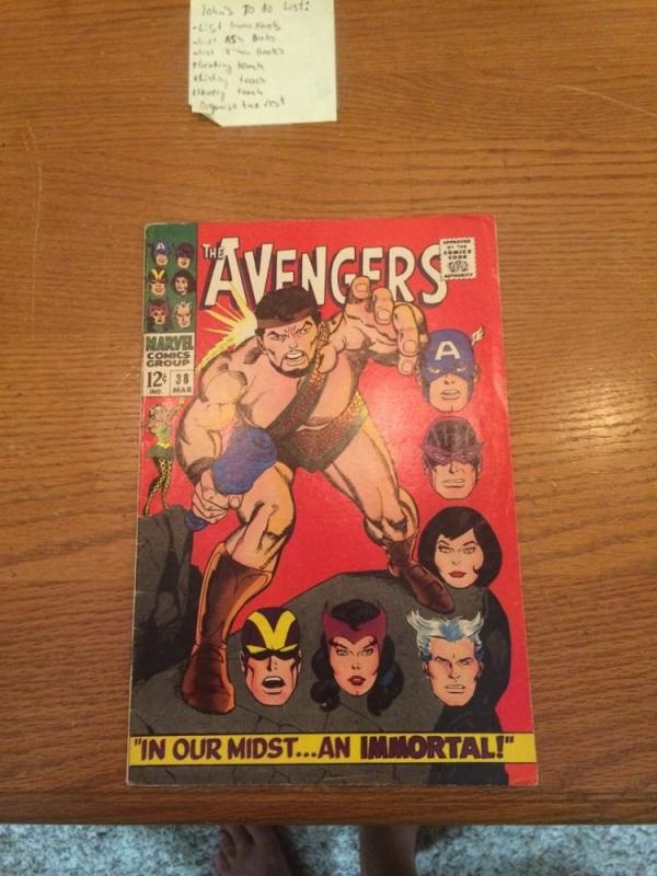 Avengers 38 6.0 Fine Fn See Pictures