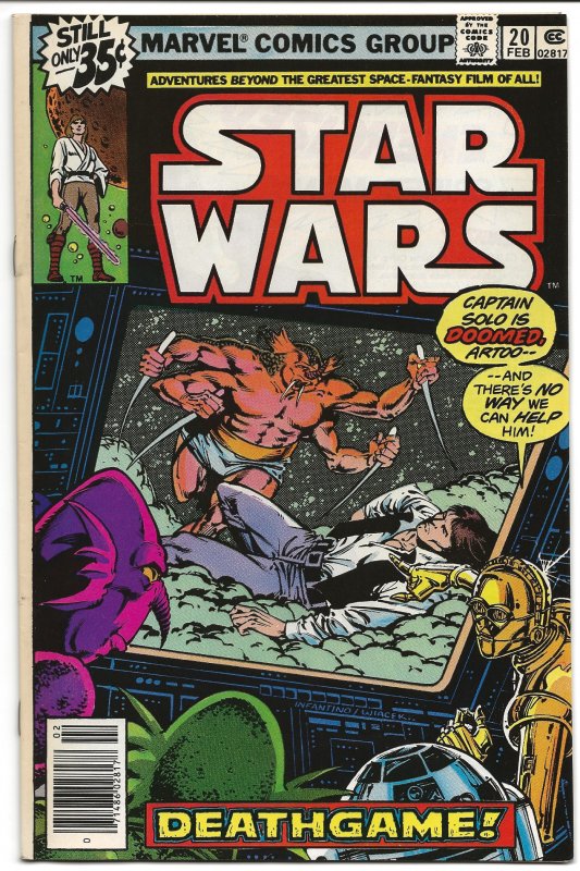 Star Wars #20 - Mid-High Grade Book