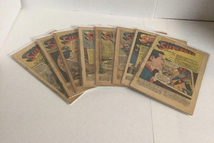 Superman 132 141 260 262 265 272 282 286 Coverless DC Comics Silver Age