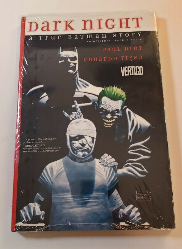 Dark Night: A True Batman Story HC Graphic Novel New Sealed Paul Dini Vertigo