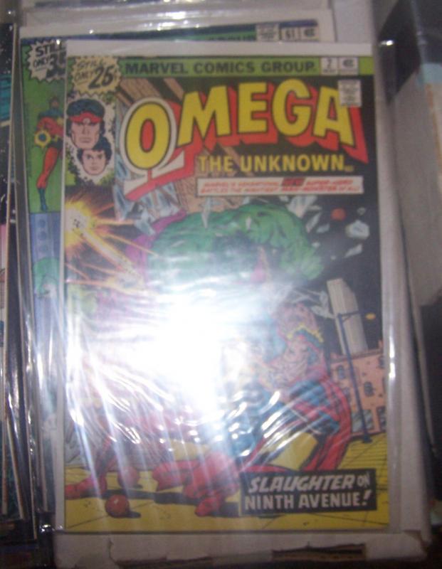 omega the unknown #2 1977 marvel hulk 