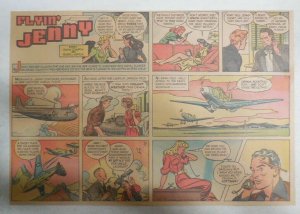 Flying Jenny Sunday Page by Russell Keaton from 1/10/1943 Size: 11 x 15 inches