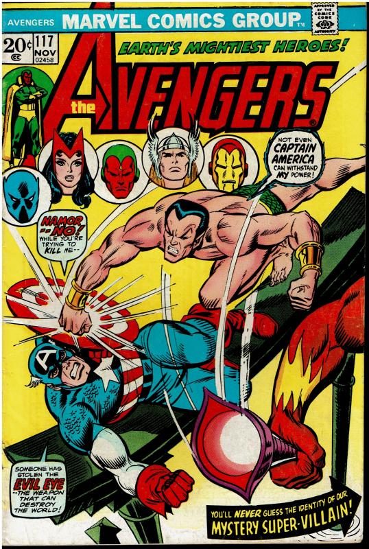 Avengers #117, 7.0 or Better