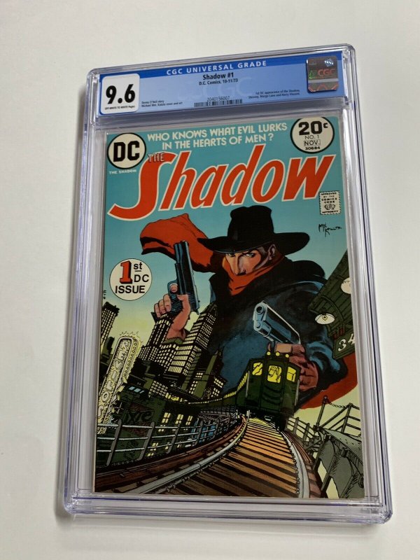 The Shadow 1 Cgc 9.6 Ow/w Pages Dc Comics Bronze Age Mike Kaluta 2040156007