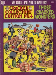 Cracked Collectors' Edition #4 VG ; Globe | low grade comic Monsters