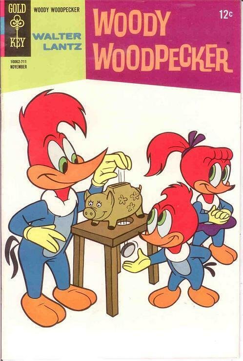 WOODY WOODPECKER 99 VF-NM November 1967 COMICS BOOK