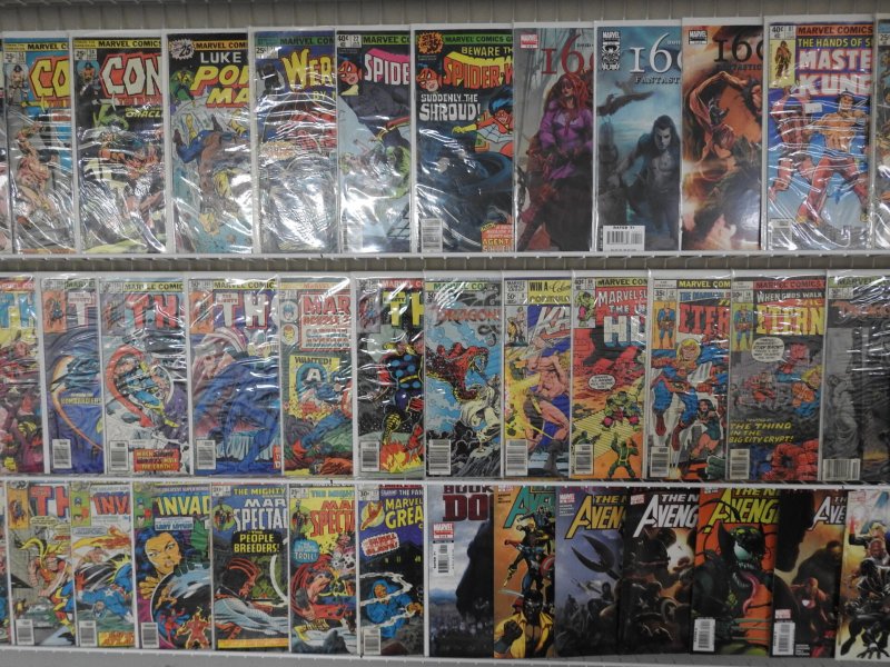 Huge Lot 140+ Comics W/ Avengers, Thor, Power Man+ Avg Fine- Condition!