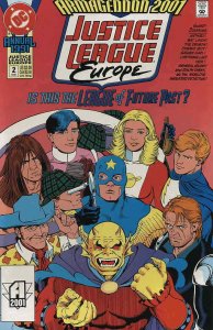 Justice League Europe Annual #2 VF/NM; DC | we combine shipping