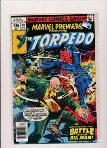 MARVEL Premiere Featuring THE TORPEDO #40 ~ VF (SRU399)