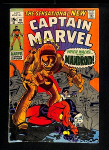 Captain Marvel (1968) #18 Carol Danvers gets her Powers!