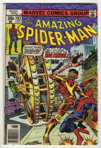 Amazing Spiderman #183 ORIGINAL Vintage 1978 Marvel Comics Big Wheel