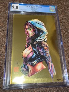 Prey for the Sinner Primer 1, Artgerm Virgin Gold Foil Variant, Ltd 100, CGC 9.8