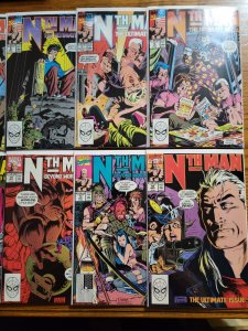 Nth Man Ultimate Ninja 1-16 Complete Set Run! ~ NEAR MINT NM ~ 1989 Marvel Comic