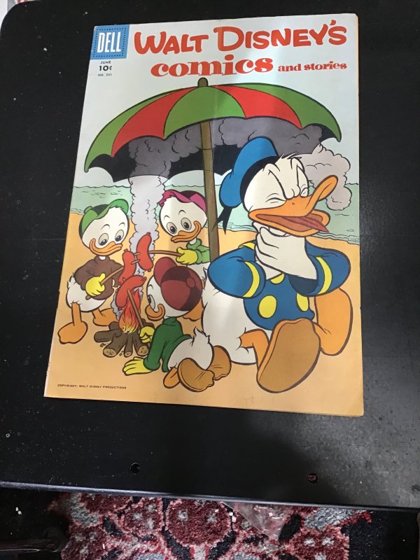 Walt Disney's Comics & Stories #201 1957Daisy Duck, Gyro Gearloose by Ba...