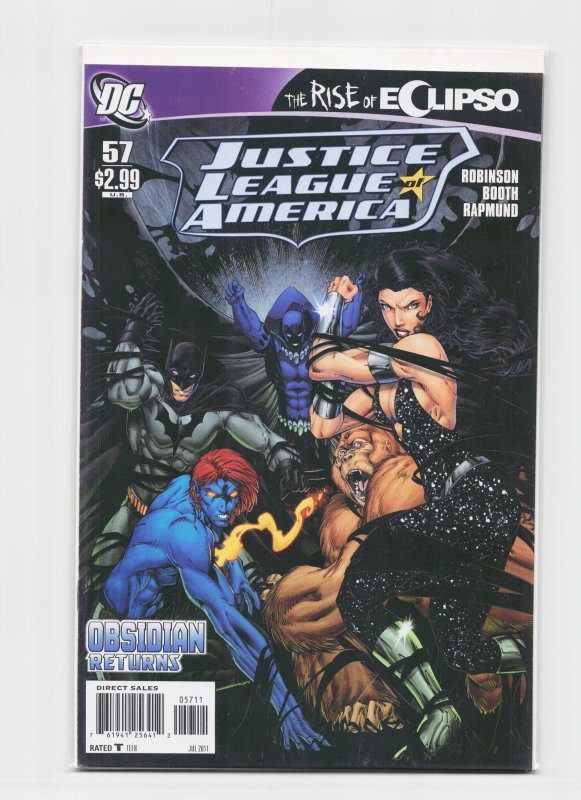 Justice League of America #57 Direct Edition (2011) Justice League