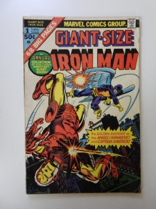 Giant-Size Iron Man (1975) #1 VG condition