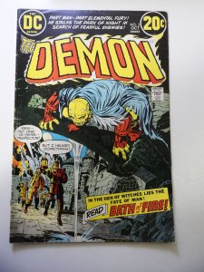 The Demon #2 (1972) VG Condition ink on fc