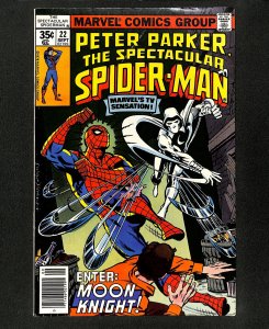 Spectacular Spider-Man #22 Moon Knight! Cyclone, White Tiger!