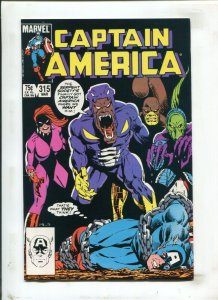 Captain America #315 - Direct Edition (9.2OB) 1986