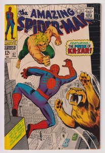 Marvel Comics! The Amazing Spider-Man! Issue #57 (1968)!