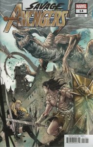 Savage Avengers #14 Checchetto Variant Comic Book 2020 - Marvel