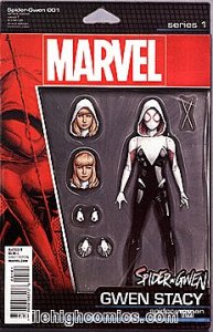 SPIDER-GWEN (2015 Series)  (MARVEL)(RADIOACTIVE) #1 FIGURE VAR Very Fine Comics