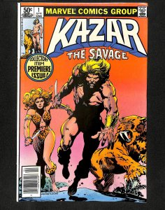 Ka-Zar The Savage #1