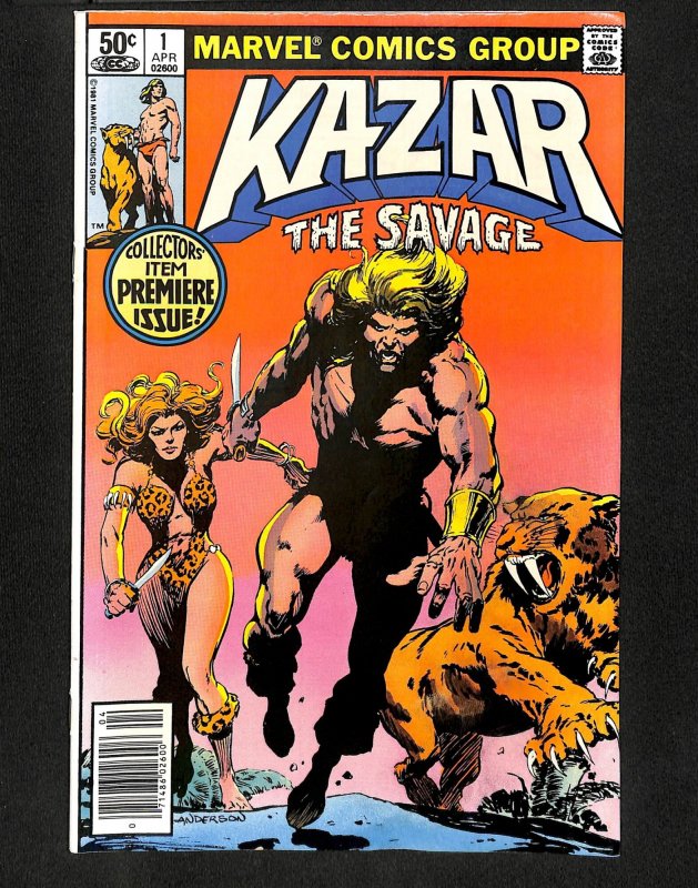 Ka-Zar The Savage #1