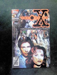 X-Files #1  Topps Comics 1995 VF+ Newsstand