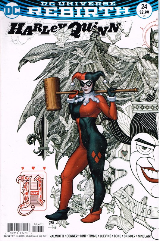 Harley Quinn #24 (2017) var. cvr.