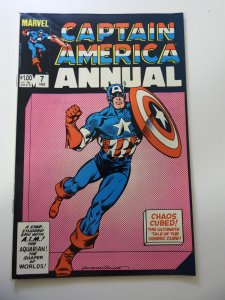 Captain America Annual #7 (1983) FN Condition