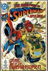 Adventures of Superman #495 (1992) Superman