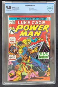 Power Man #24 CBCS 9.8 Marvel 1975 Black Goliath