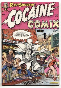 Cocaine Comix #1 1975-Rare Underground Comix-comic book