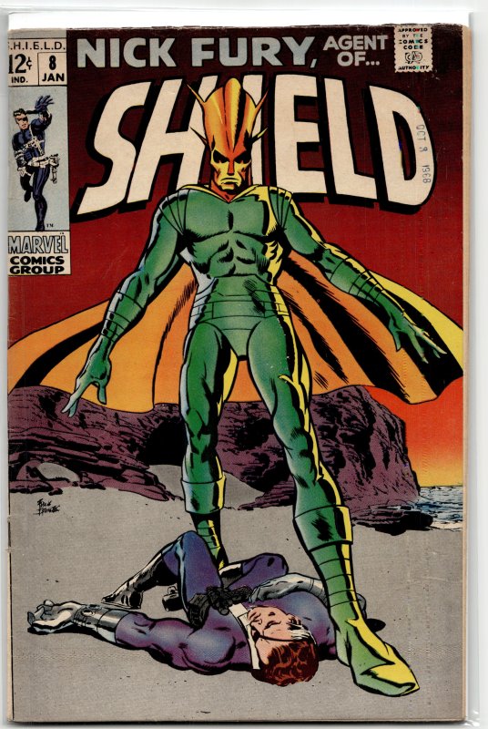 Nick Fury, Agent of SHIELD #8 (1969) Nick Fury