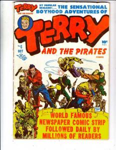 Terry and the Pirates #6 (Oct-47) VG/FN Mid-Grade Terry