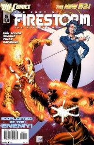 Fury of Firestorm: The Nuclear Men   #5, NM- (Stock photo)